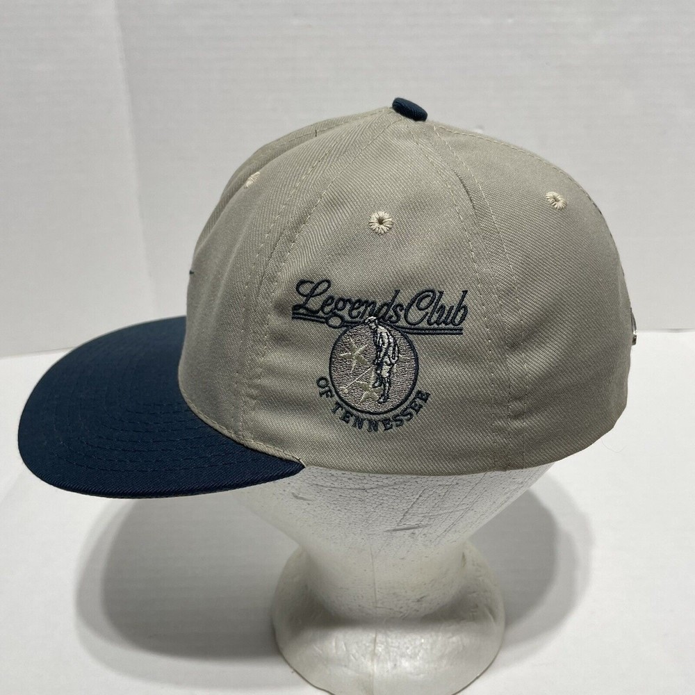 Vintage Nike Golf Hat Size 7 1/8, Grey/Blue, USA, F7-PHI, Legends Club of TN - Picture 2 of 9